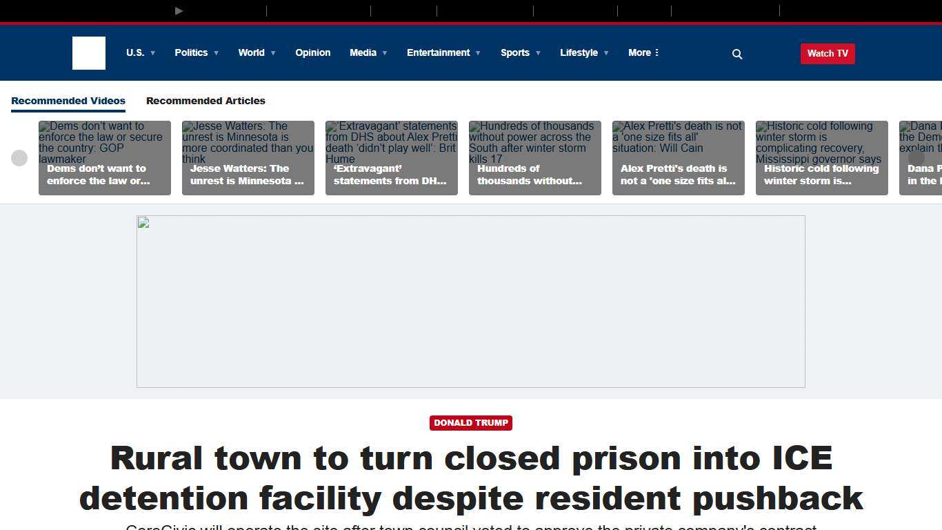 Tennessee town approves former prison conversion to migrant facility Fox News