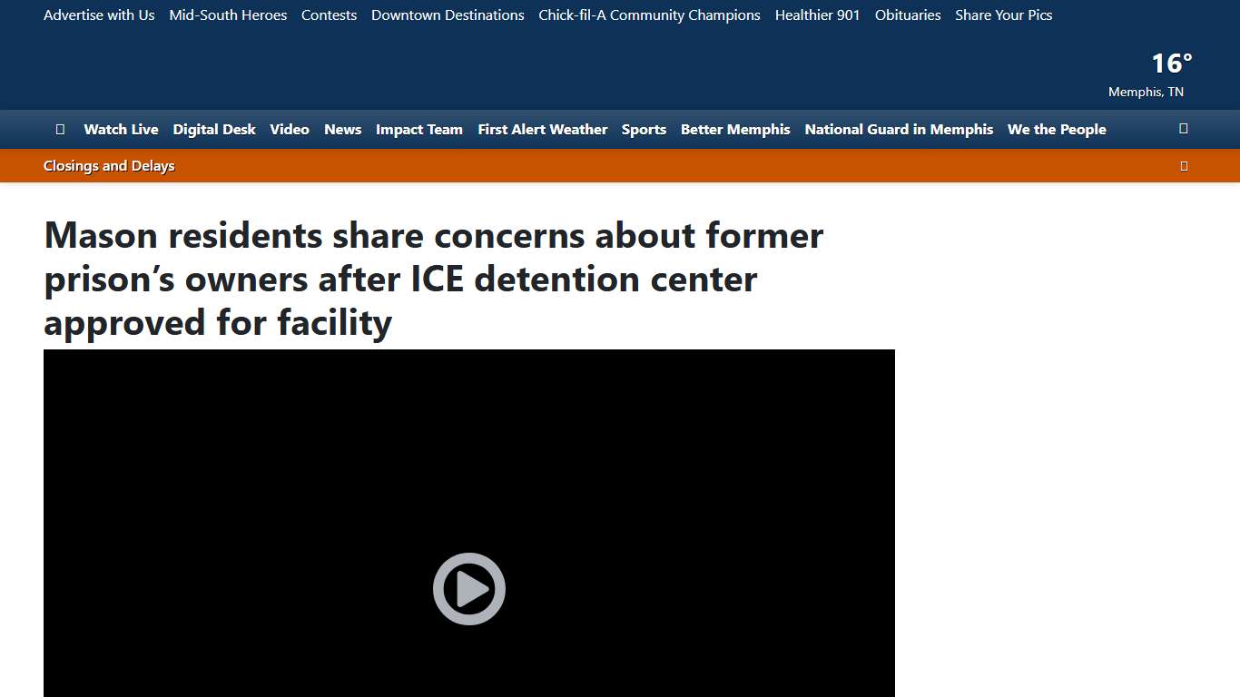 Mason residents share concerns about former prison’s owners after ICE detention center approved for facility